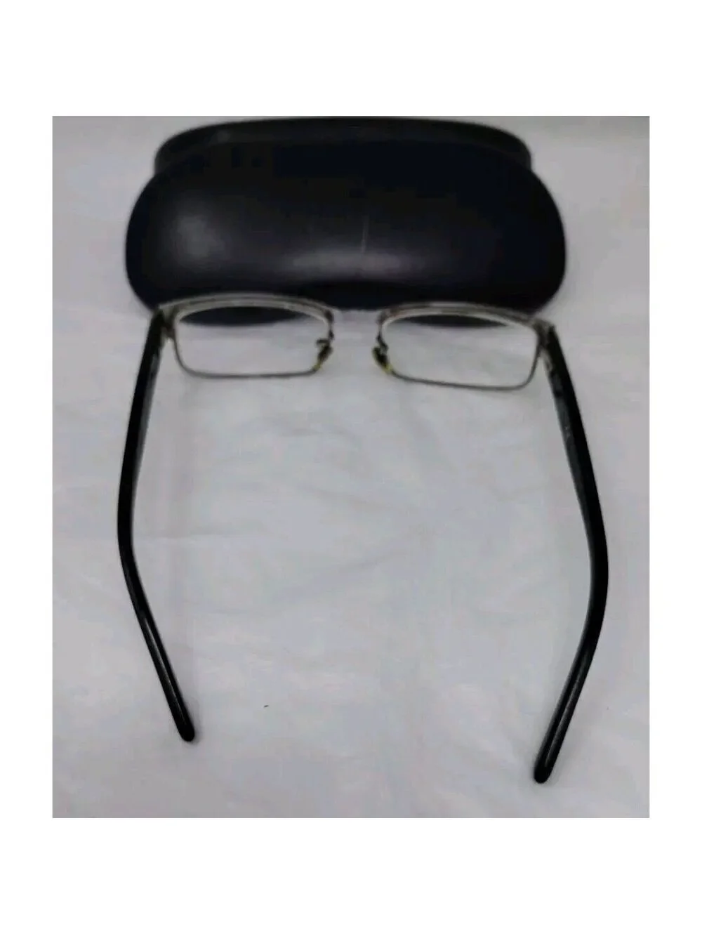 Ray Ban RB 6169 2502 Square Gunmetal Black Eyeglasses Frame 52-16-140 w/Case